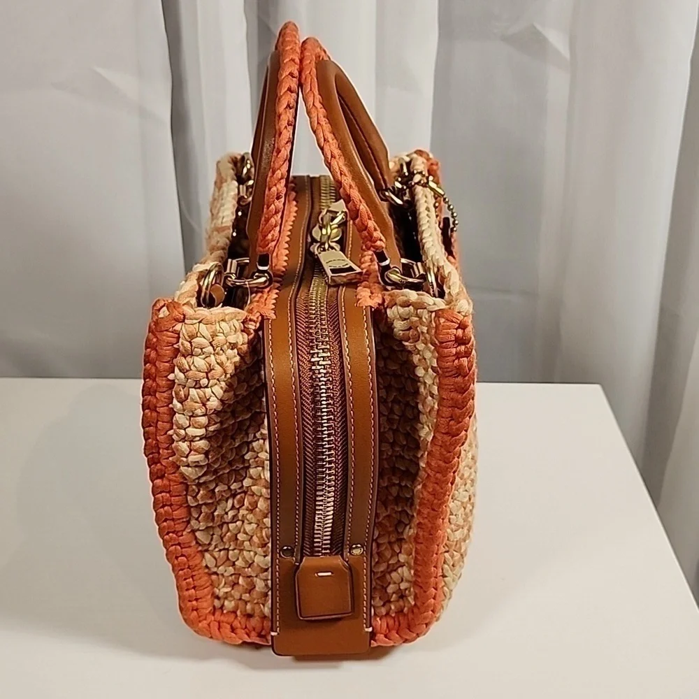 NWT Coach Rogue 20 With Crochet - Picture 7 of 17